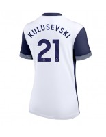 Tottenham Hotspur Dejan Kulusevski #21 Domácí Dres pro Dámské 2024-25 Krátký Rukáv